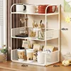 White, three-tiered, large size [desktop style]