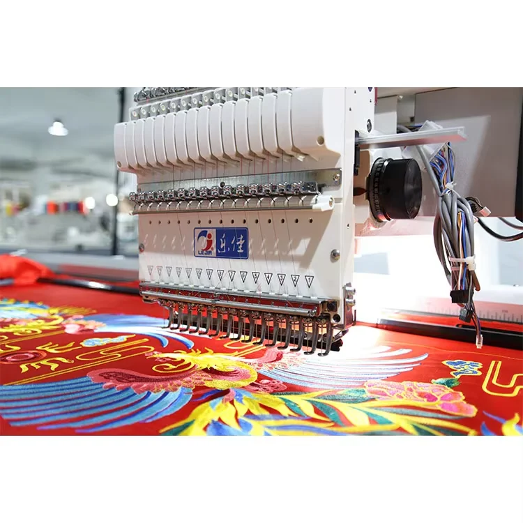 Single Head Computer Embroidery Machine with Spare Parts