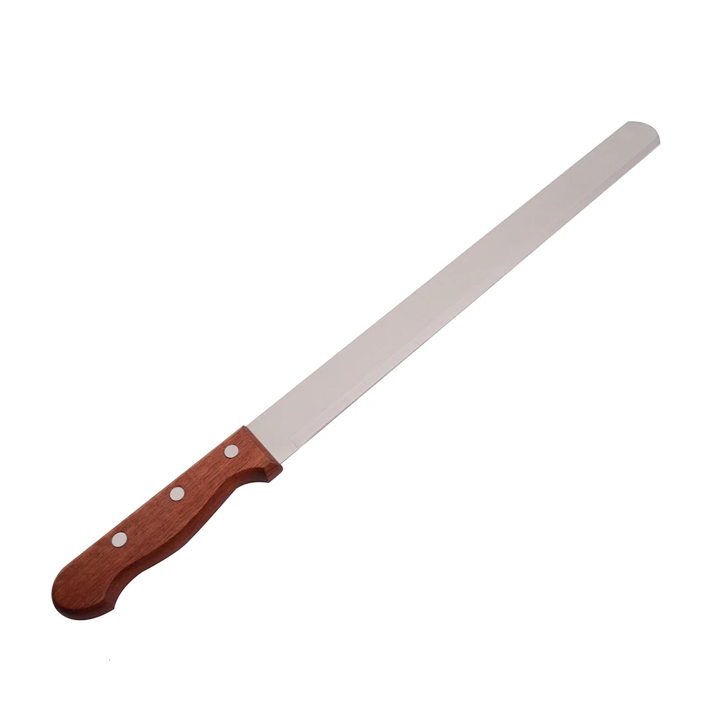 14-Inch Non Serrated Blade Ham Knife  for Meat Slicing