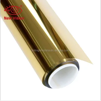 One Way Vision Mirror Reflective Office Decorative Window Tint Silver Self-Adhesive Heat Rejection Building Window Tint Sticker