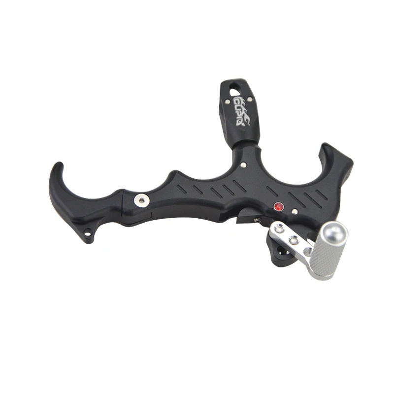 Archery 360 Degree Rotating Jaw Compound Bow 3 and 4 Switch Thumb Release Automatic Finger Aid L R Adjust Compound Bow Release