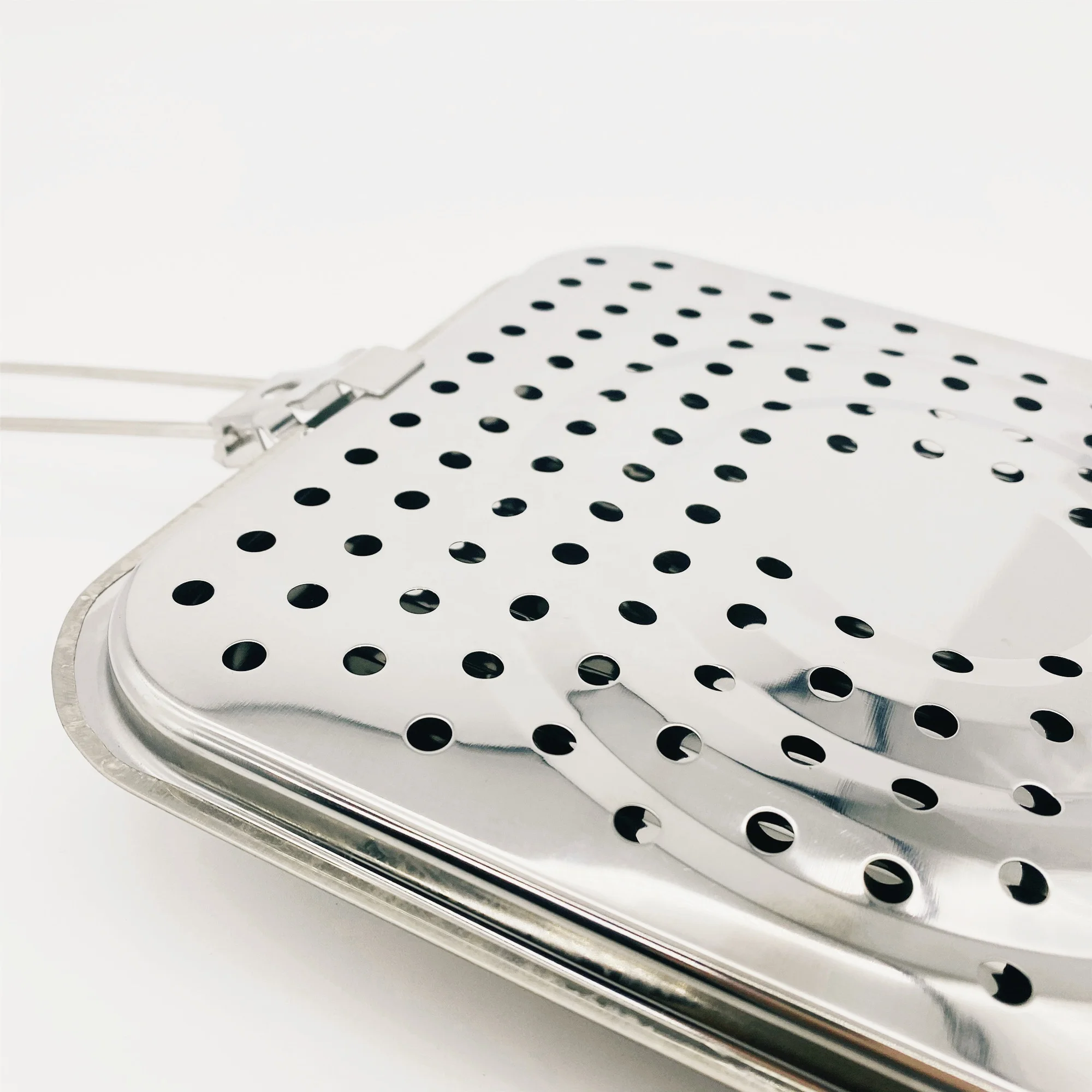 Stainless Steel Italian Argentinean Japanese Style Folding Kitchen