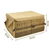 Khaki-folding storage box 58*40*30CM