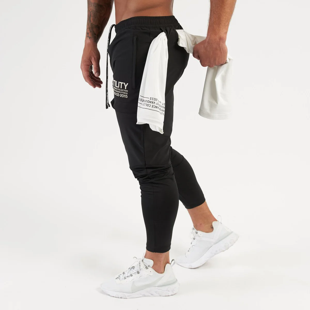 Khaki Training Pants Men Jogger Pants 
