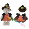 Set di abiti con cappello a forma di zucca 240 - Abbigliamento per bambole da 40 cm a 50 cm