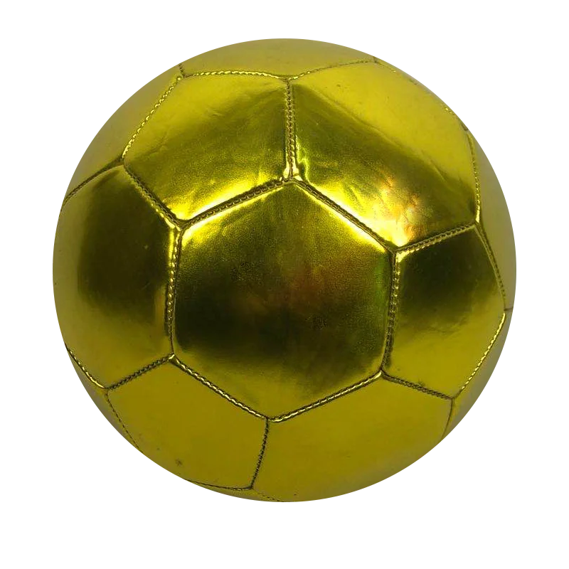 サッカーボールサッカーゴールデンサイズ5シャイニーメタリックカラー