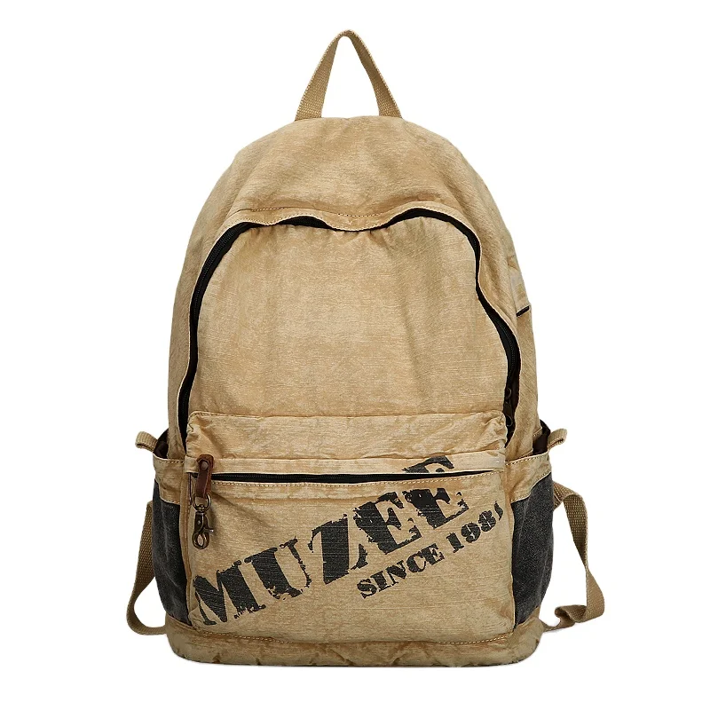 muzee canvas backpack