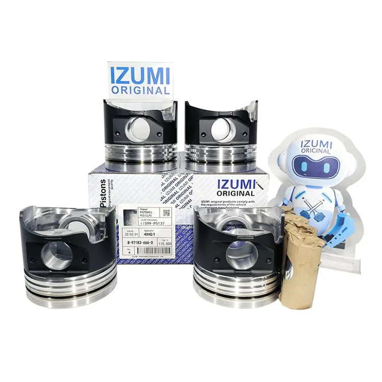 IZUMI ORIGINAL 4M51 4M51T Piston Diesel Engine Piston For MITSUBISHI