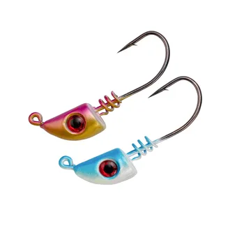 New Arrival Hotsale Jig Head Fishing Hook 3D Eyes Screw Lock Jighead – Metal Jig – view 3