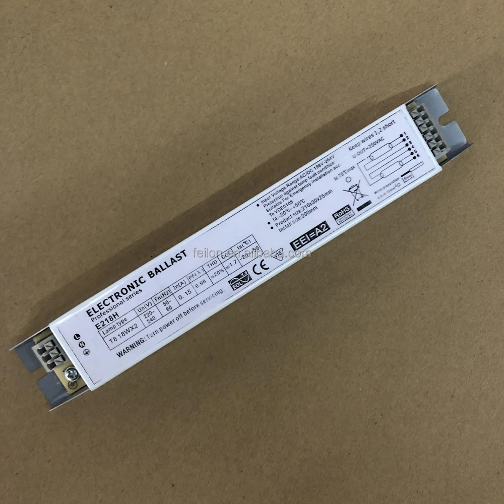 Reattore Elettronico T8 220-240V Per Tubi Fluorescenti - 2x18W/2x30W/2x58W, Risparmio Energetico, Senza Rumor - Foto 11