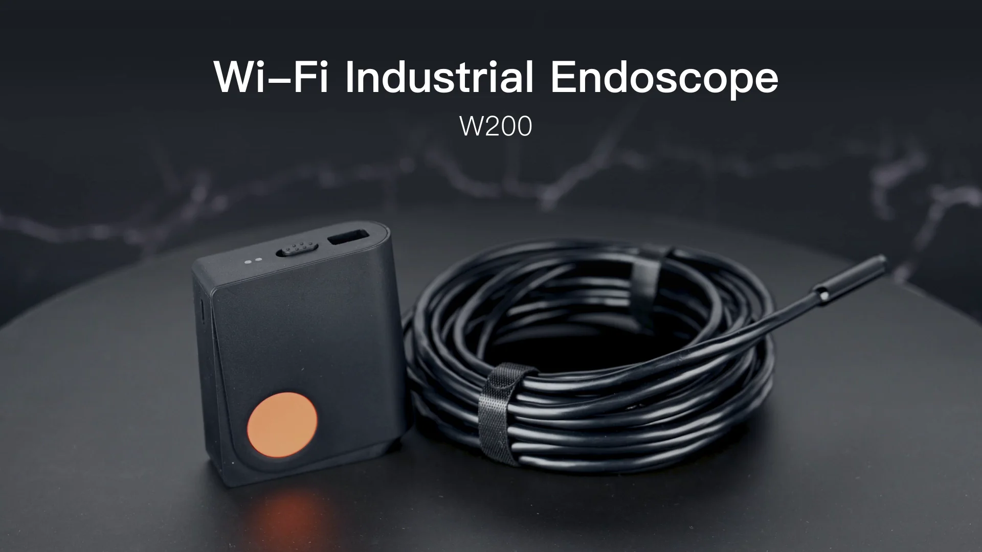 8mm 5m Dual Cameras Endoscope Camera 1440p Hd Wireless Portable