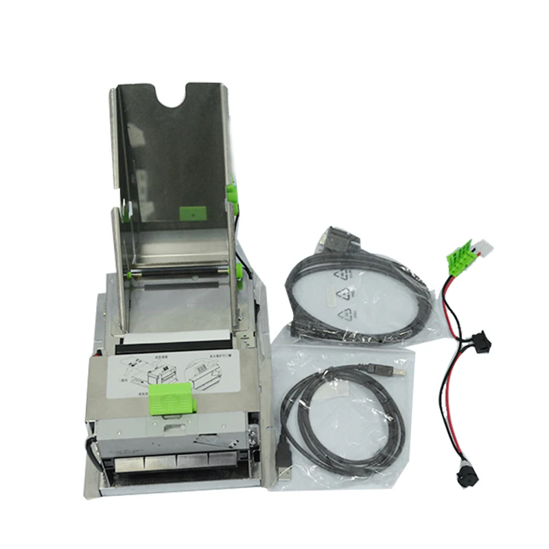 RS232 USB Auto Cutter Kiosk Printer 4 Inch 112mm Thermal Label Printer