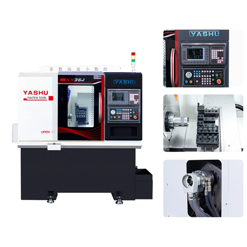 Large Processing Stroke Mini Cnc Machine  Slant Bed Turning Milling Lathe Machine Easy Operate Metal Parts Cnc Lathe Machine
