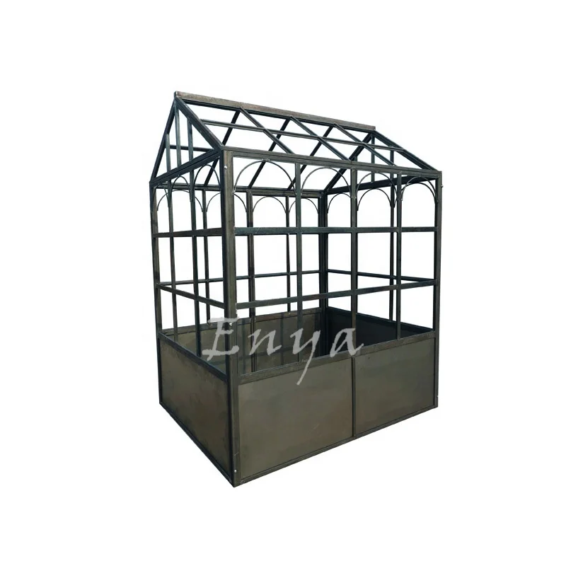 Wrought Iron Garden Outdoor Large Victorian Greenhouses