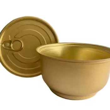 #940 #955 180ml 250ml Two Pieces Aluminum Packaging Bird's Nest Drink Soup Bowl Can For Soft Drinks Fish Meat Porridge
