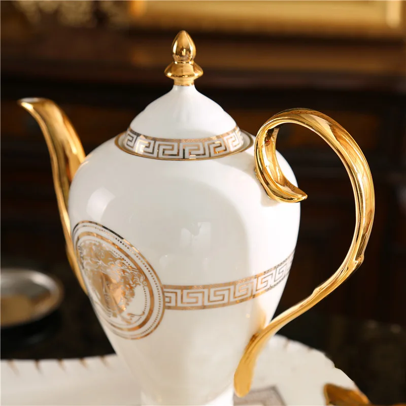 モデル 人気ロゴカスタムヨーロピアンセラミックシンプルアフタヌーンティーカップセット家庭用 Buy Popular Logo Custom