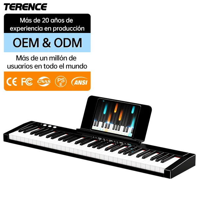 TERENCE TS-01 61-Key Electronic Digital Keyboard & Portable