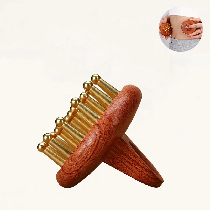 Best Price Feng Link Handheldcopper Guasha for Beauty Facial Massage Tool massag brush guasha massage gua sha