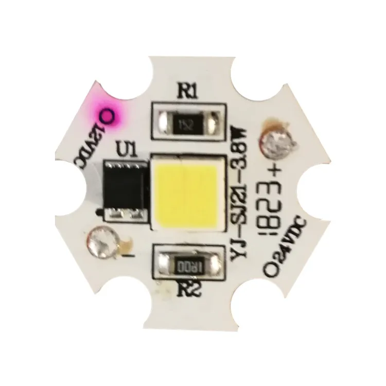 Low Voltage DC 24V 3.8W  Ra80 linear round  aluminium smd dob driverless led module pcb pcba for ceiling light Crystal lamp