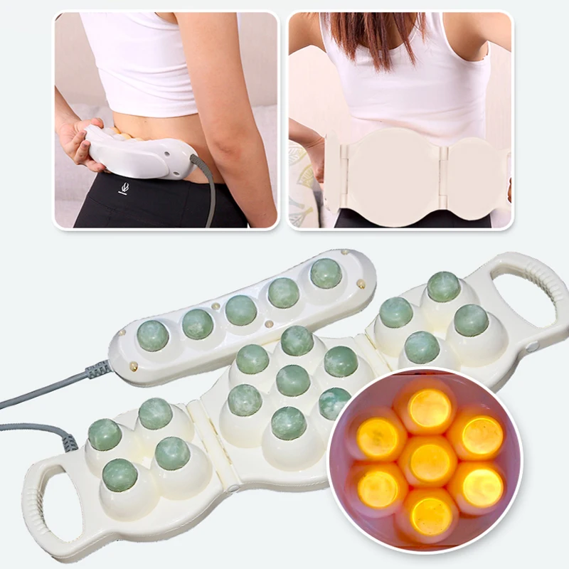 V3 3d Foldable Thermal Jade Stone Electric Massage Bed With Controller Body Application Thermal Jade Massage Bed