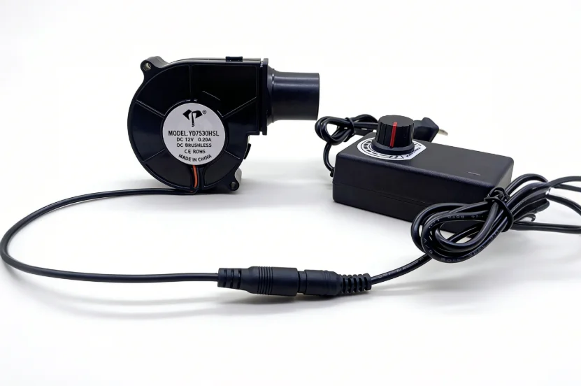 Brushless Blower, 7530, 75x75x30mm, 5V, 12V - detail 4
