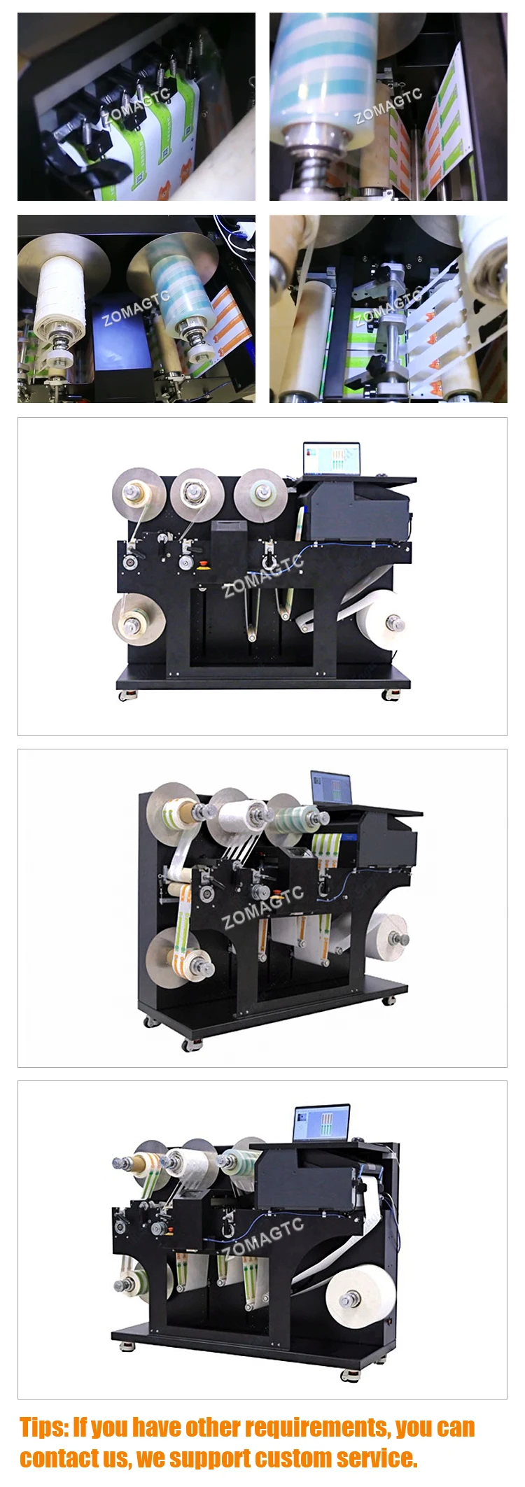 Digital Self Adhesive Roll Paper Label Printing Label Sticker Color