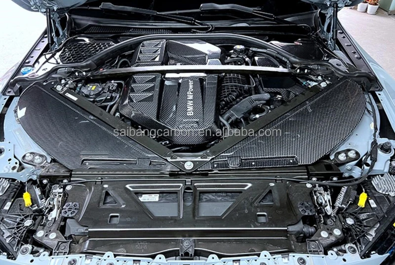 2020+ G80 M3 G82 M4 Carbon Fiber Engine Cover Intake Cover Kit For Bmw