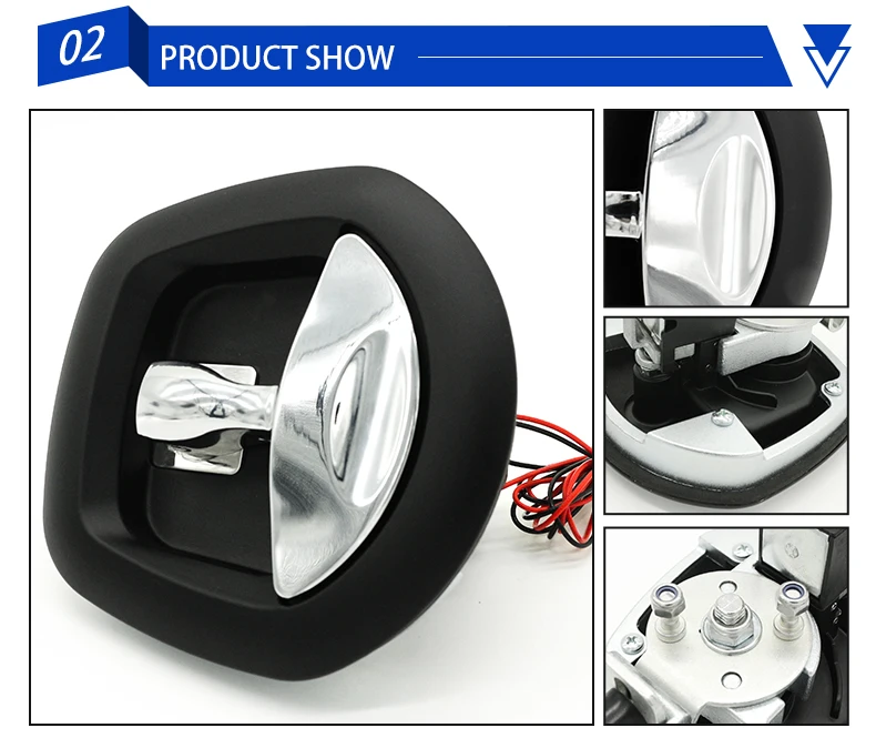 12v Electronic Tool Box Locks Control Power Operated Whale Tail Lock