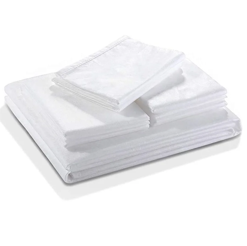 Disposable Bed Sheets,Quilt Cover And Pillow Case Set For Hotel And