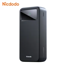 Mcdodo 424 22.5W 30000mAh Power Bank Three Ports Charging 20W PD VOOC PPS 2USB + USB C Digital Display Powerbank 30000mAh