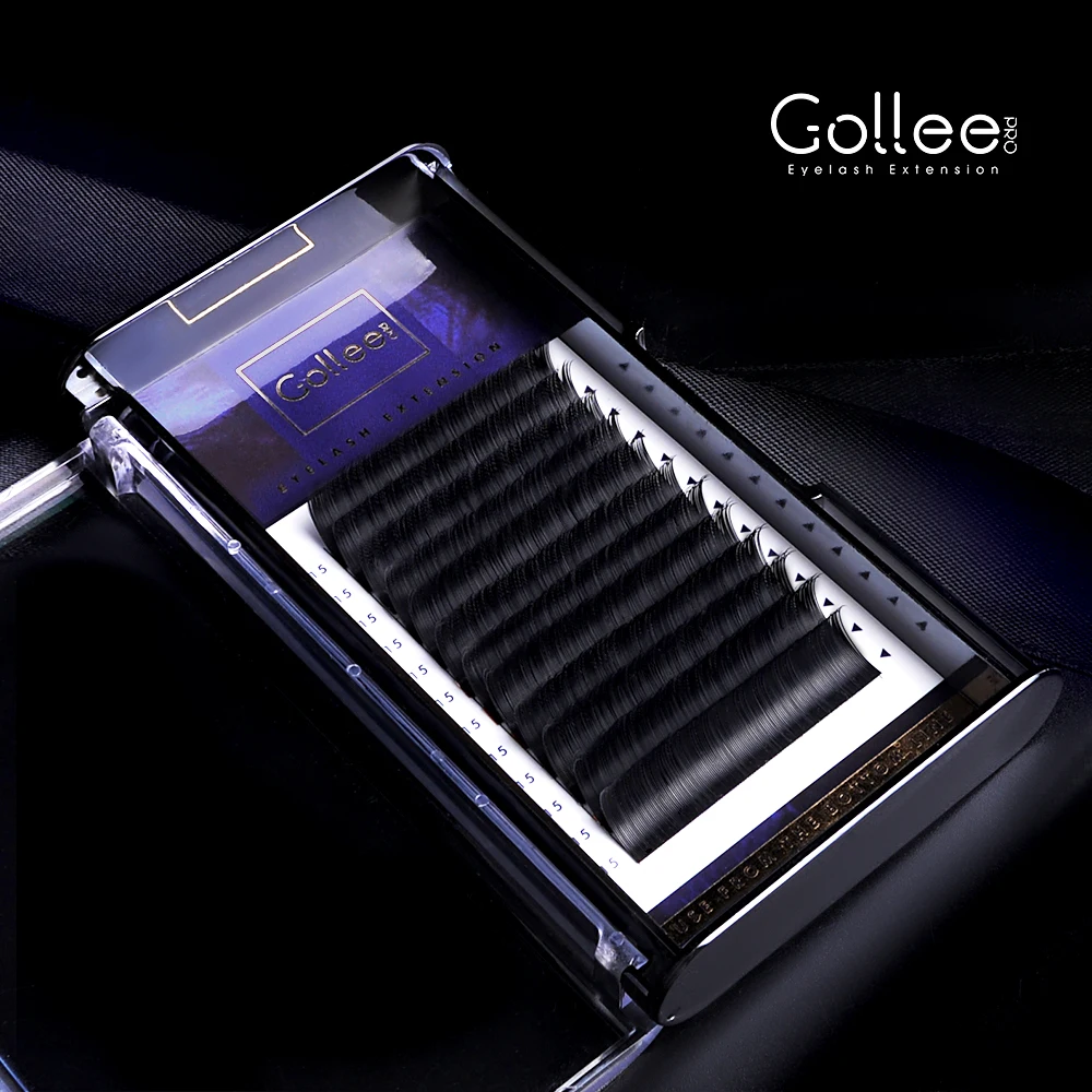 Gollee оптовые поставки норковые Индивидуальные Красивые Натуральные Шелковые Соболиные классические российские объемные ресницы для наращивания объемные ресницы