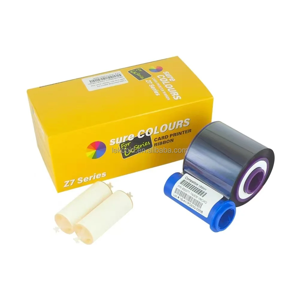 Zebra 800077-740 Color Ribbon - YMCKO - 250 Prints for ZXP Series 7