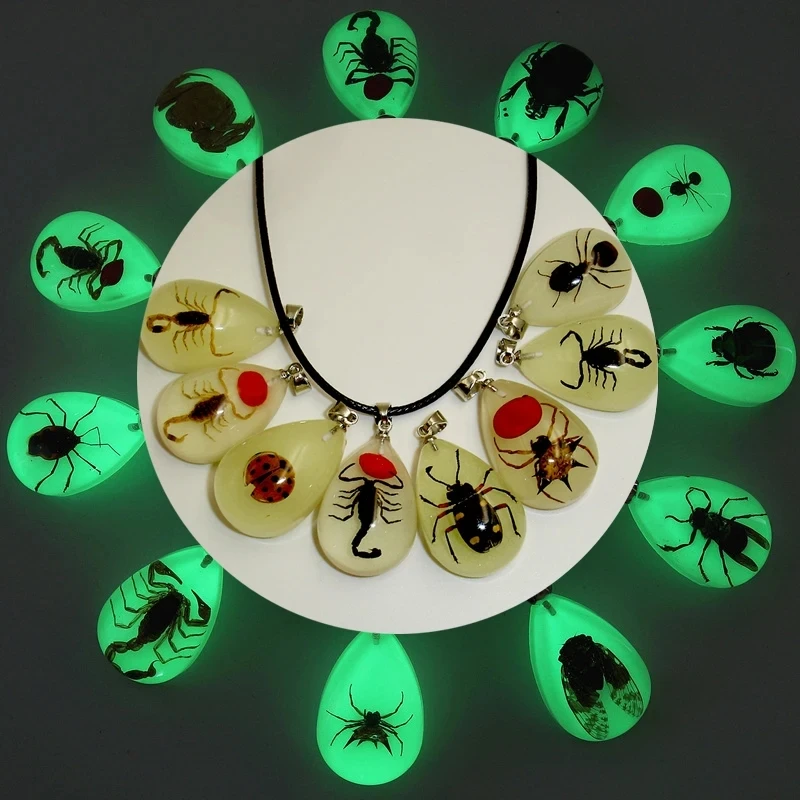 Accessories | Glow In The Dark Scorpion Necklace | Poshmark