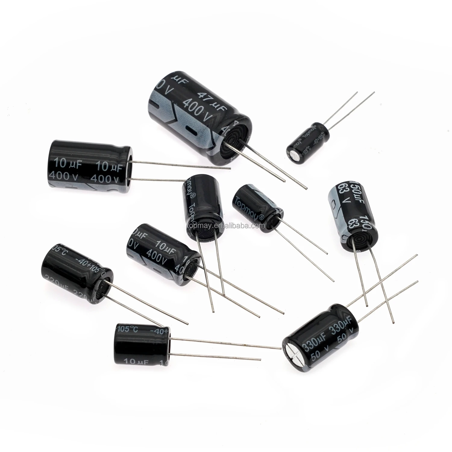4.7uf 400v Radial Aluminum Electrolytic Capacitor 105c 2000hrs Dip Tht