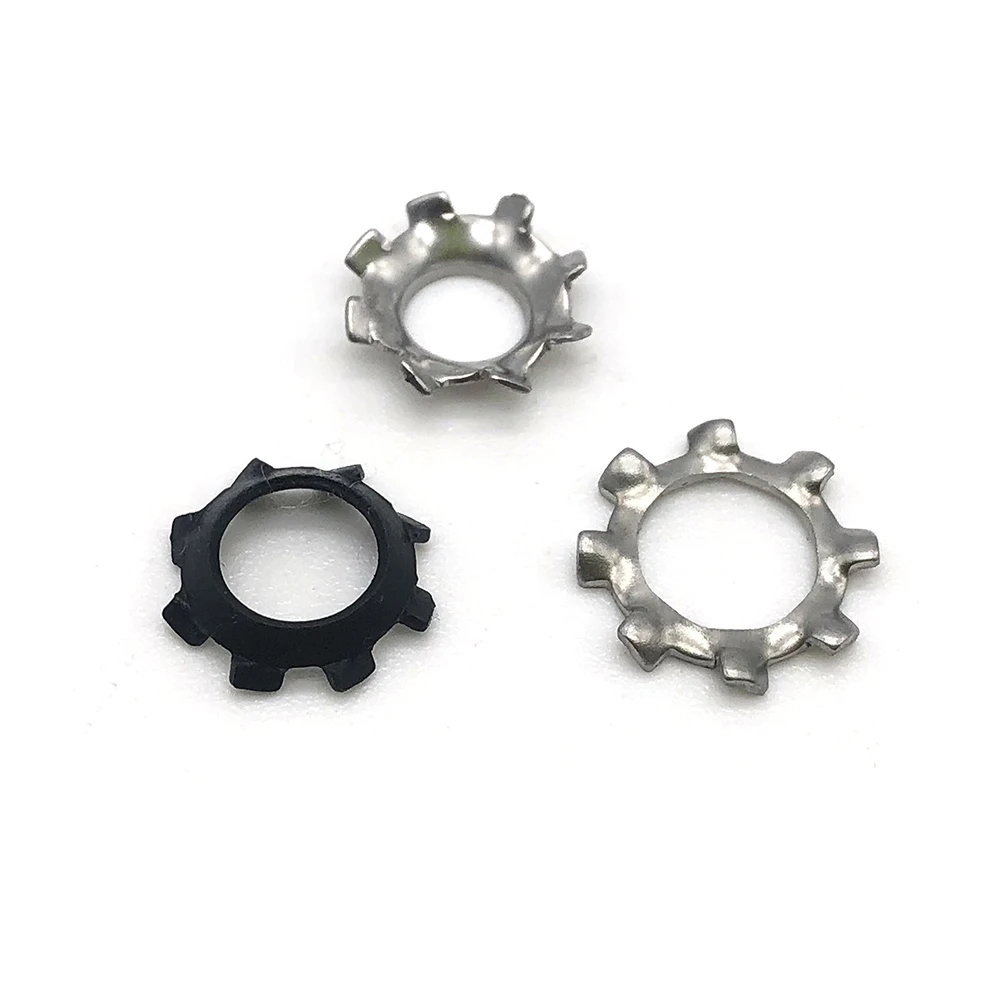 Custom Brass Copper Bronze Zinc Plated External Tooth locking Washers
