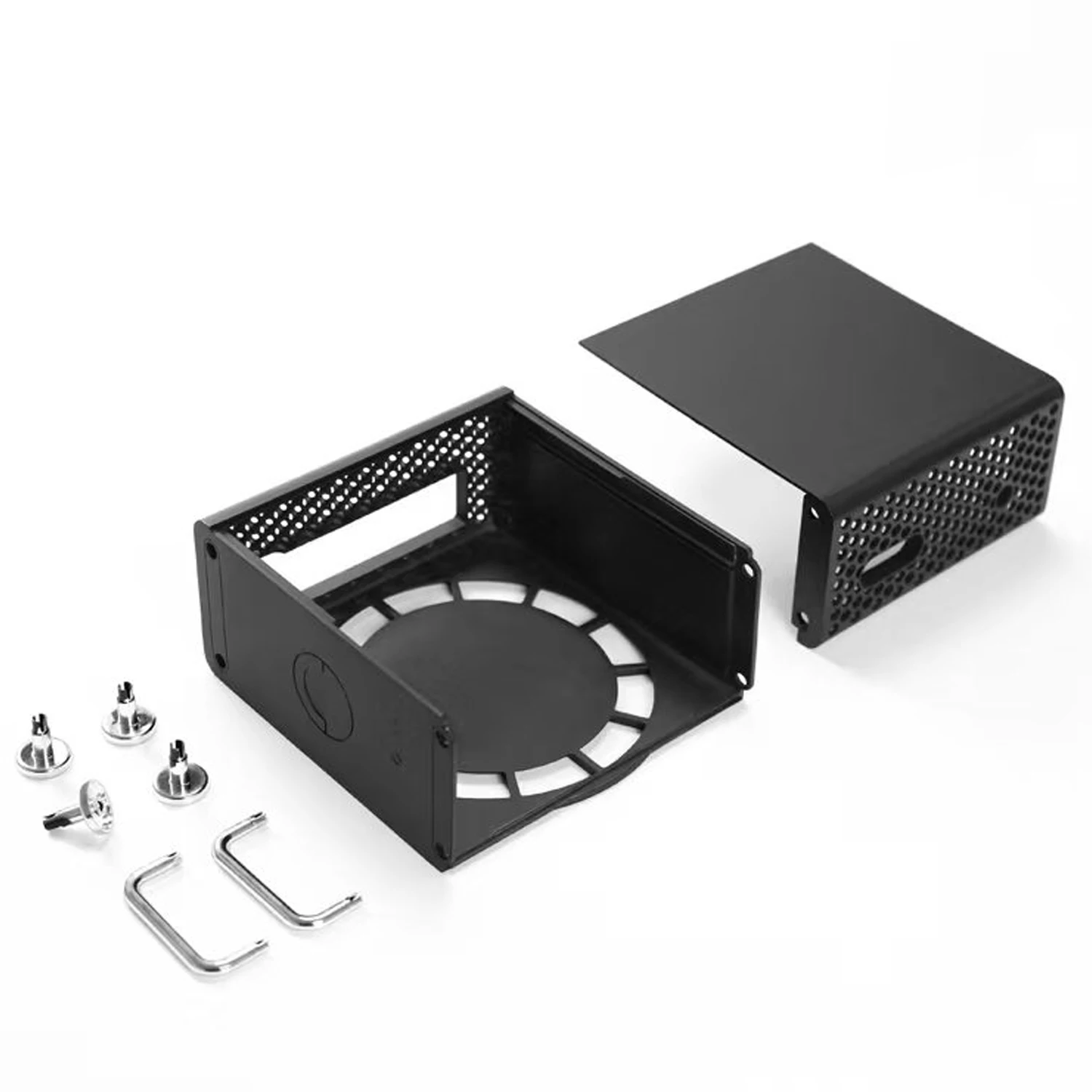 Suitable for Apple Mac Mini M4 Computer Host Protective case  Heat Dissipation Anti Fall M4 Pro Protective case
