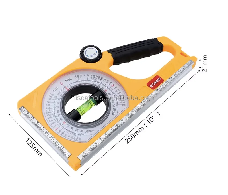 Protractor Slope Ramp L-HT2322 Multi Function Slope Measuring Instrument - Universal Level ...