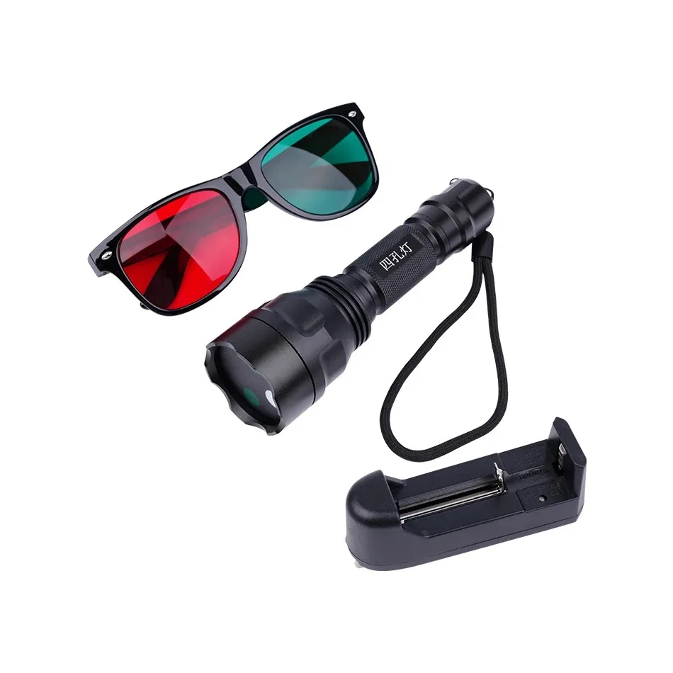 Popular Ophthalmic Portable Metal Worth 4 Dot Test Light W4LT with Red Green Glasses Torch Type Penlight Ophthalmology Tester
