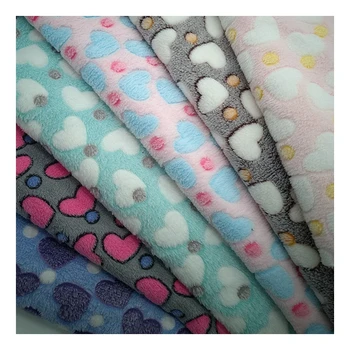 100% polyester manufacture plain dyed cheap sherpa baby flannel fleece fabric cotton flannel fabric white