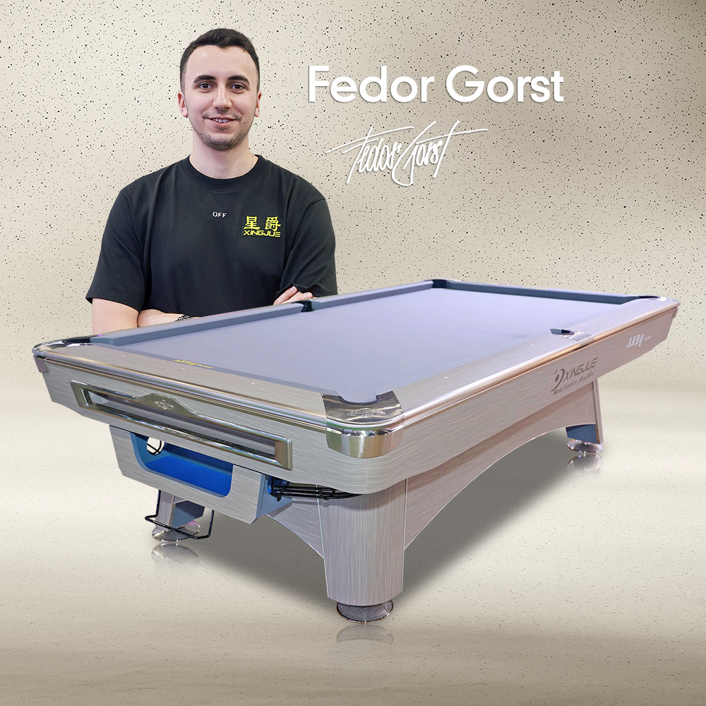 独占FedorGorst Edition Xingjueビリヤードテーブル9FTチャンピオン