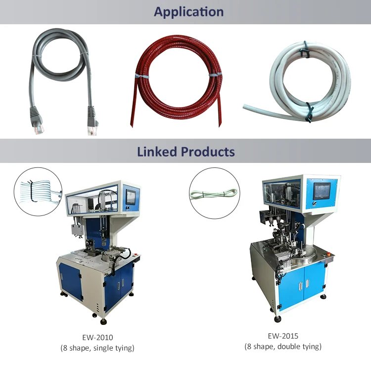 EW-2020 Electronic Winder Coiling Machine Automatic Cable Wind And Bind Machine Spiral Bobbin Wire Copper Winding Coil Machine