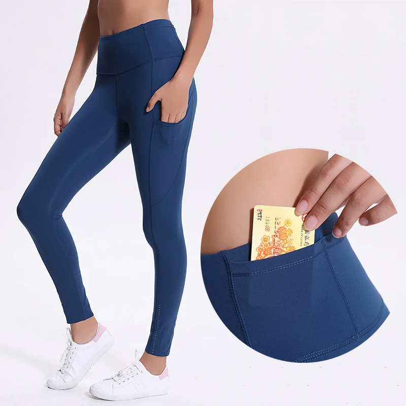 yoga pants with side pocket sexy