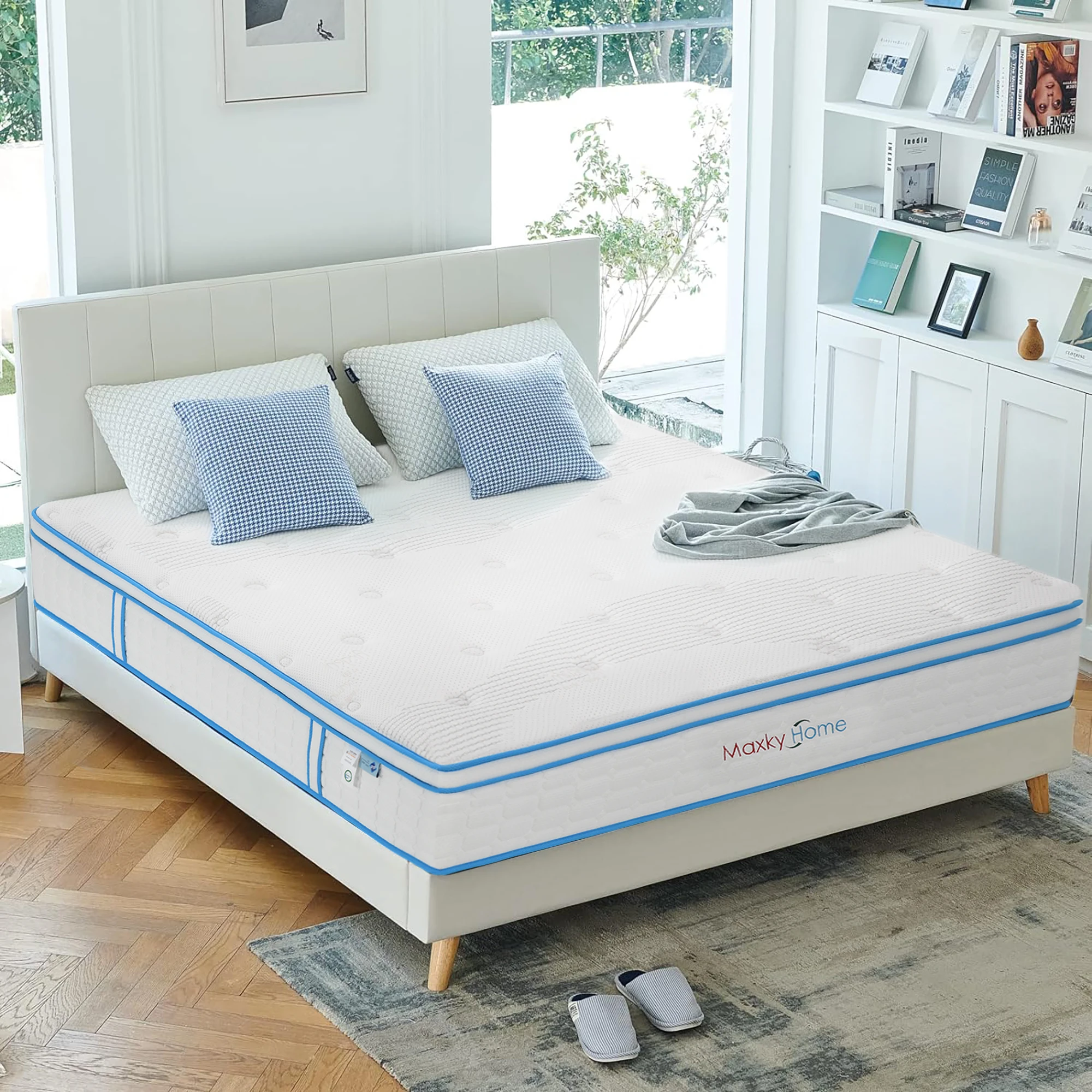 Us Overseas Warehouse 12 Inc Gel Memory Foam Mattress King Size Double