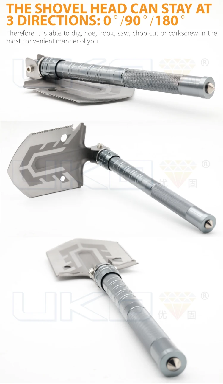 multi-purpose folding shovel