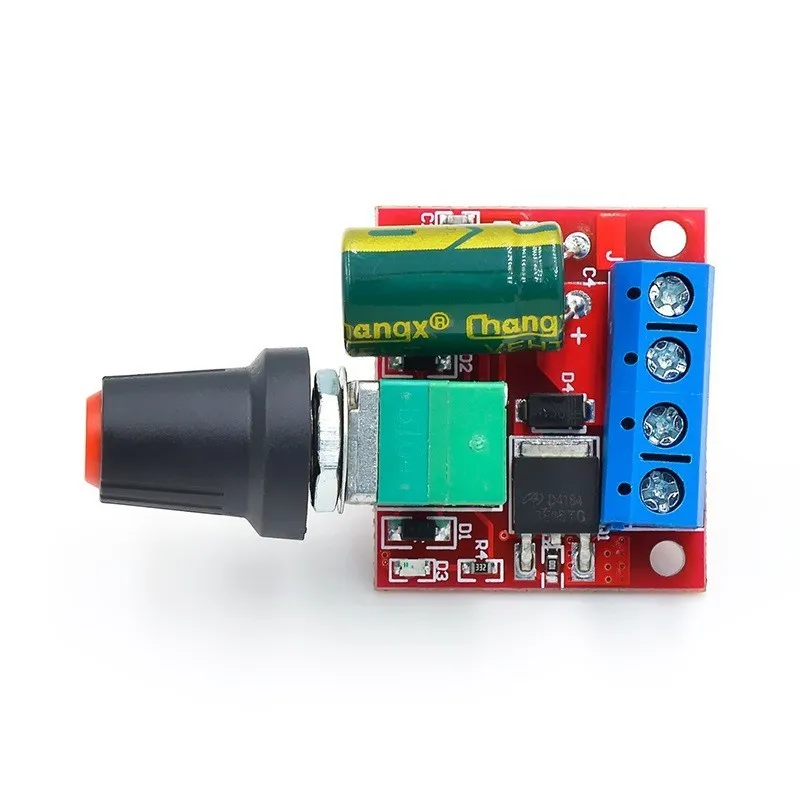 Stück DC 1,8 V-12 V 30 W 2 A PWM Niederspannungs Motordrehzahlreglerschalter Einstellbarer Spannungsregler Treiberschalter Mit Drehzahlregler Fur Lufterpumpe 80716538