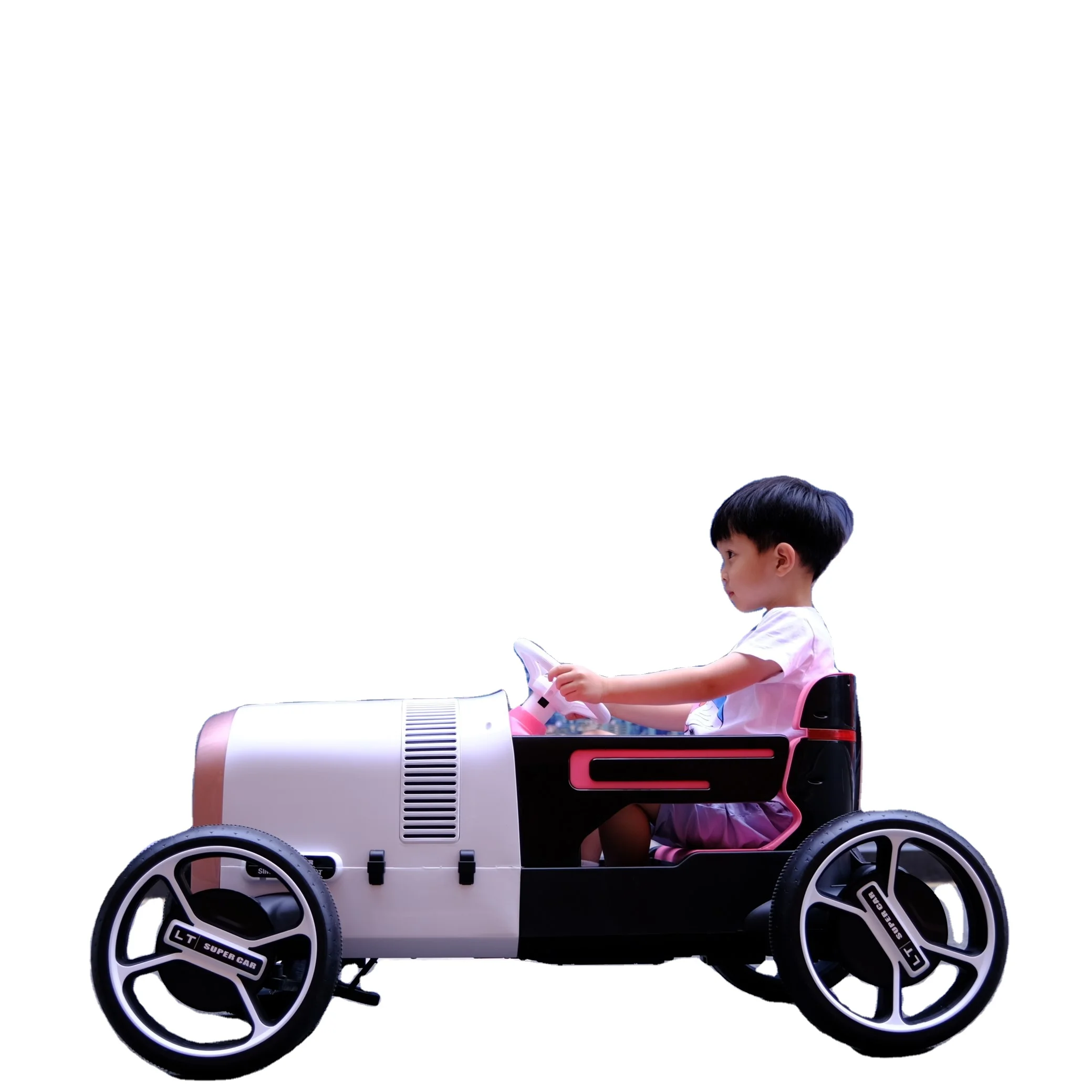 ミニカー Kids electric toy car almost unused TAMCO Green/pink/grey Kids Ride on Cars, Kids Electric Car