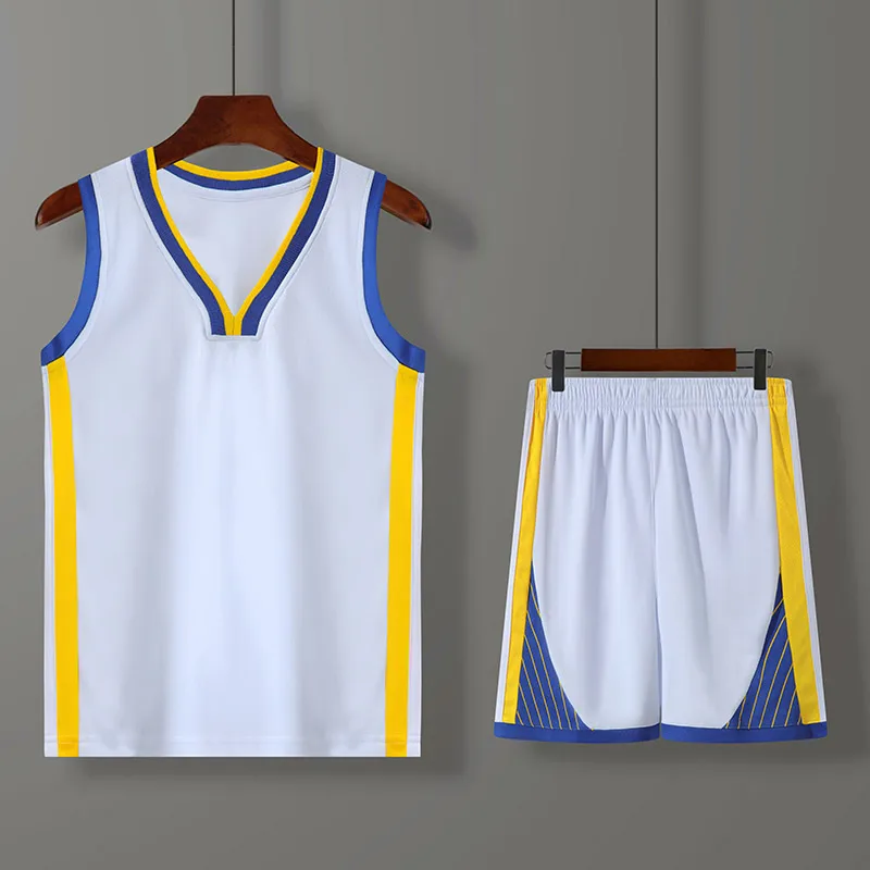 LA Galaxy Basketball Jersey - White/Blue/Yellow