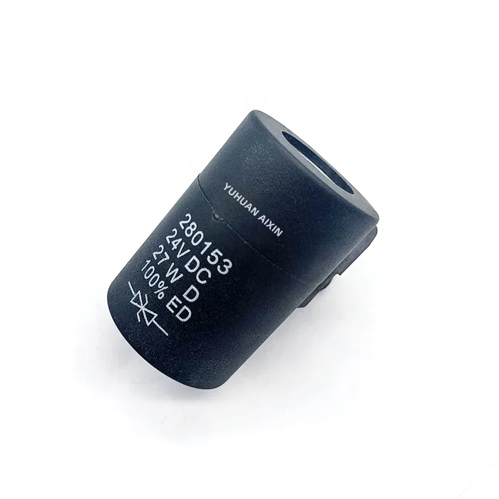 280153 Solenoid Valve Coil 24VDC 17W for Excavator Spare Parts