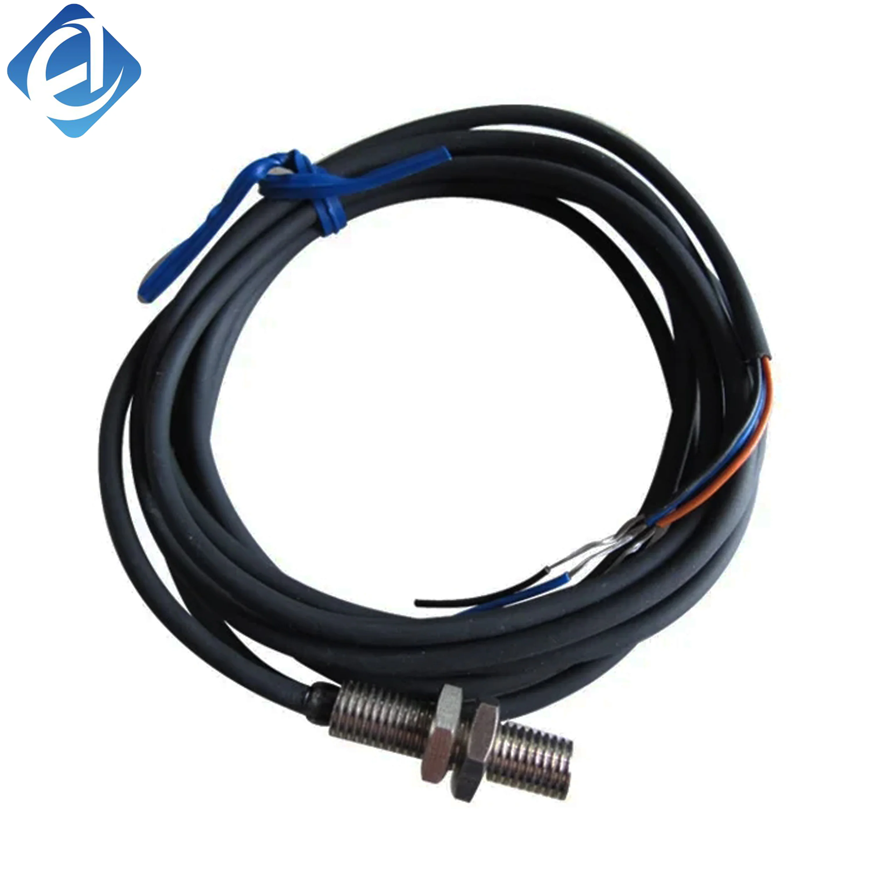 New Original  GX-112MLKA Inductive Proximity Sensor, GX Series. Designed for industrial metal object detection and position limit sensing. 12-24VDC power supply, long sensing distance, IP67 waterproof rating, compact cylindrical structure