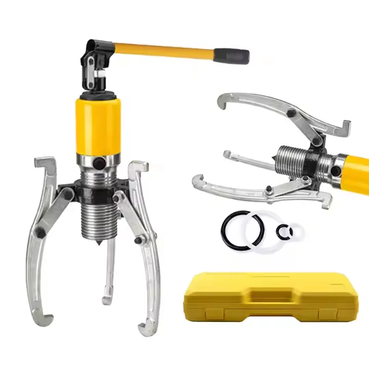 YL-20S 20T Hydraulic Gear Puller Wheel Bearing Separator Pump Adjustable Oil Tube Drawing Machine 3 in 1 Jaws Kits